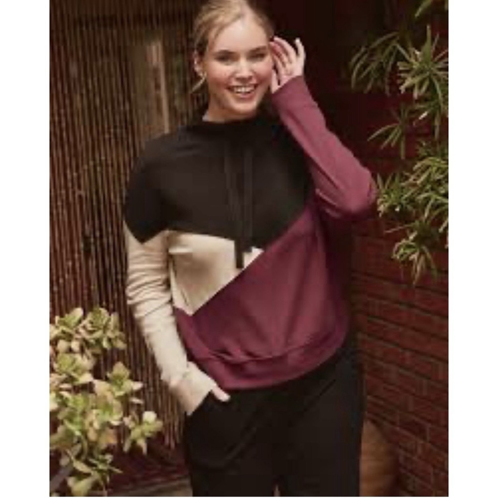 PACT Women's Airplane Gray Sweater Size XXL  Organic Cotton  Casual‎ Knit Top